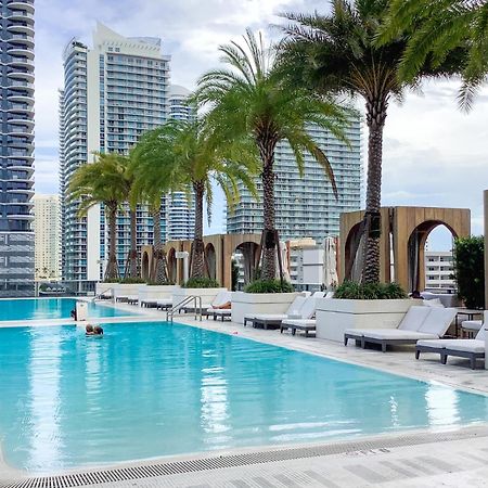 Wonderful King Suite With Pool At Sls Lux Brickell Майами Экстерьер фото